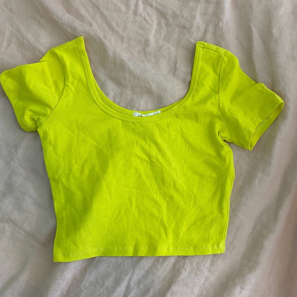 Neon Crop top